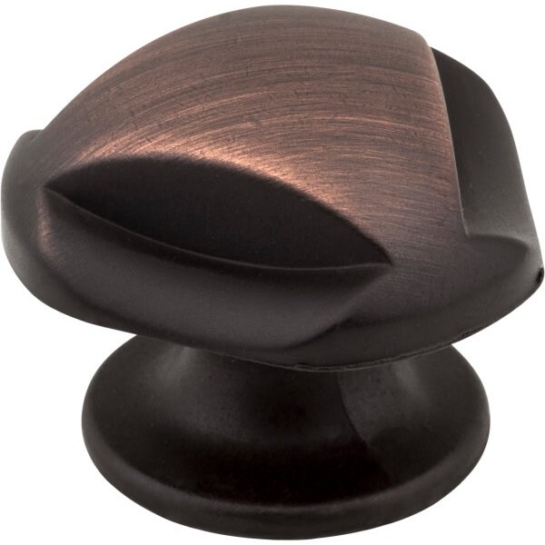 Jeffrey Alexander 1-5/16" Overall Length Brushed Oil Rubbed Bronze Chesapeake Cabinet Knob 915DBAC - main